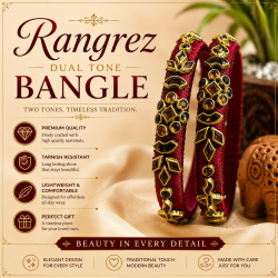 Rangrez Dual Tone Bangle